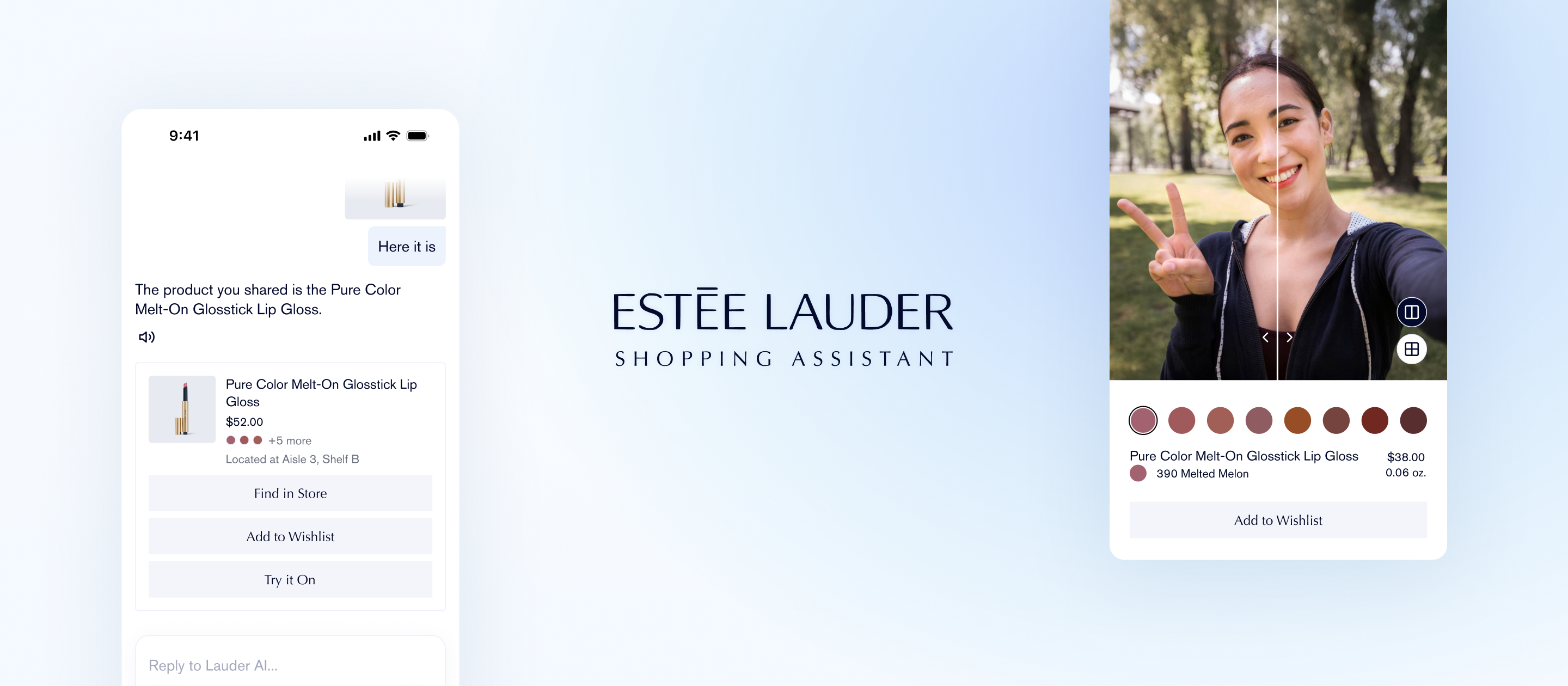 Estée Lauder Shopping Assistant