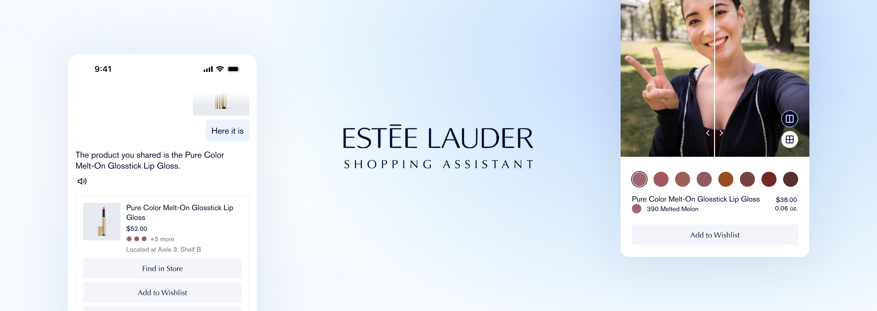 Estée Lauder Shopping Assistant