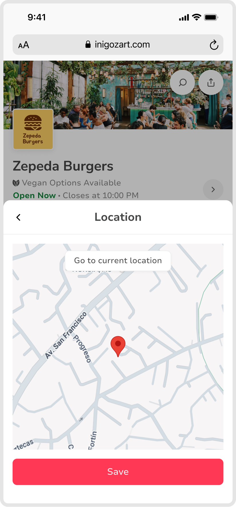 Precise Location Input