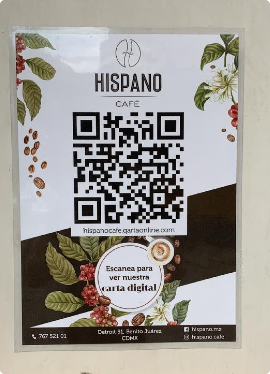Hispano Café Poster